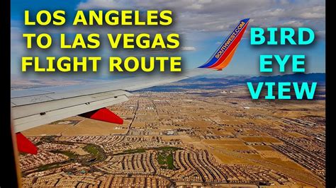 los angeles to las vegas flight time.